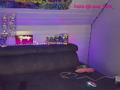 LexaPink webcam