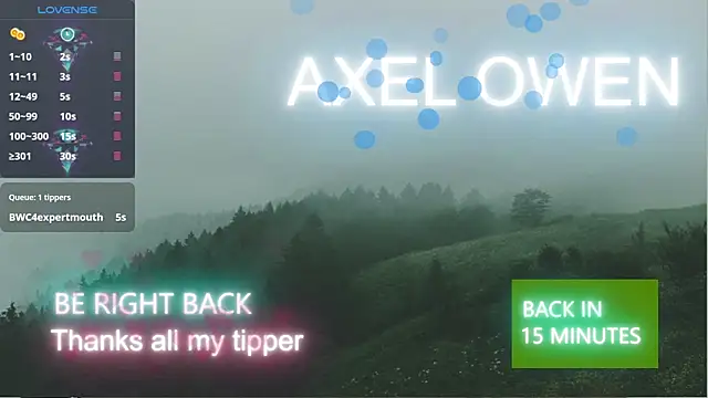 AXEL_OWEN Live Web Cam Show