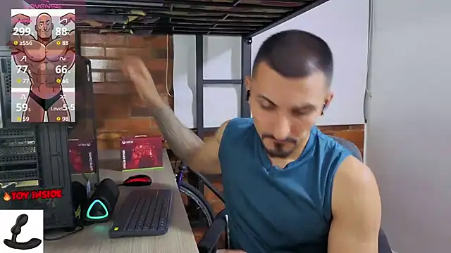 Marck_Muscle webcam