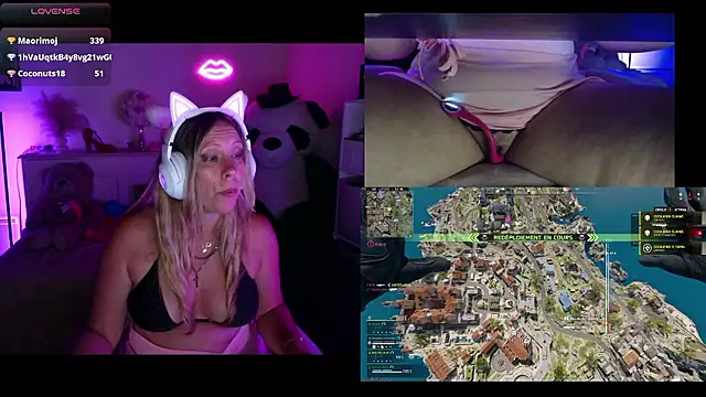 Angie-night webcam