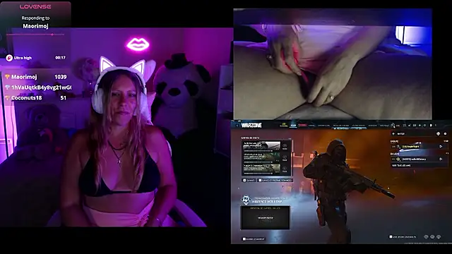 Angie-night webcam