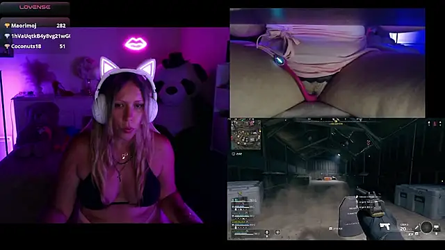 Angie-night webcam