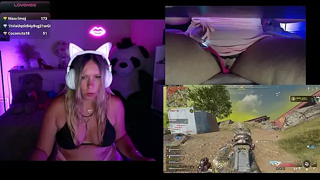 Angie-night webcam