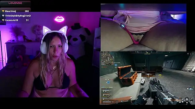 Angie-night webcam