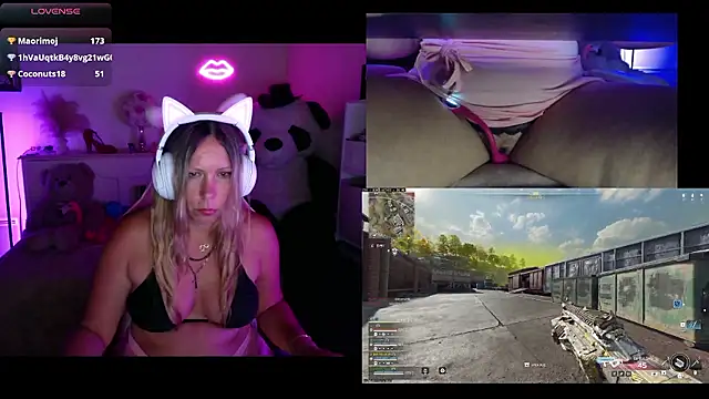 Angie-night webcam