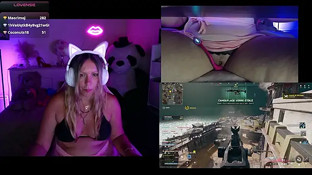 Angie-night webcam
