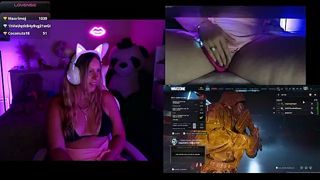 Angie-night webcam