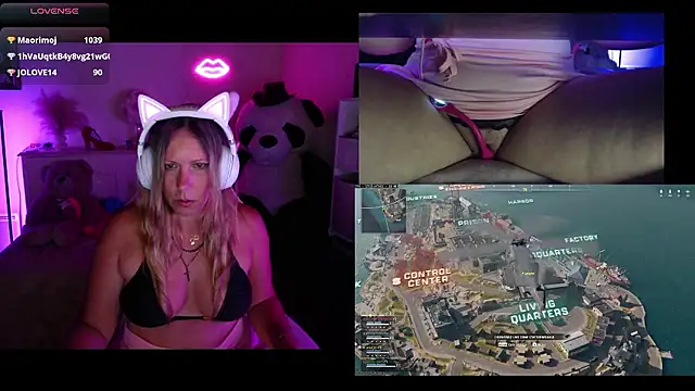 Angie-night webcam