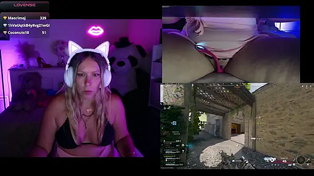 Angie-night webcam