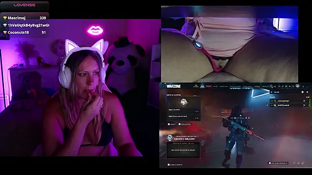 Angie-night webcam