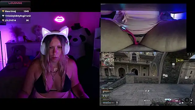 Angie-night webcam