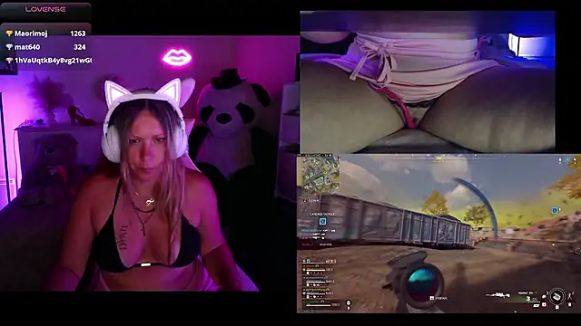 Angie-night webcam