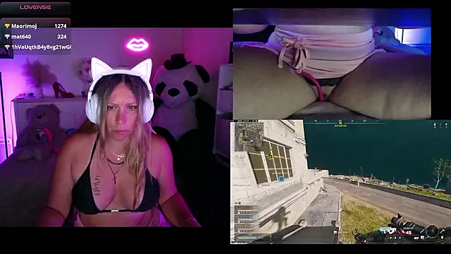 Angie-night webcam