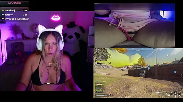 Angie-night webcam