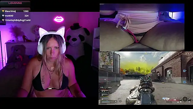Angie-night webcam