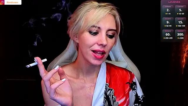 Blondice webcam