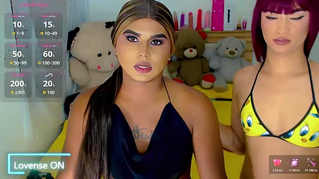 party_duo_trans Live Web Cam Show
