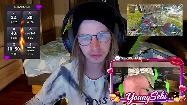 YoungSebi webcam