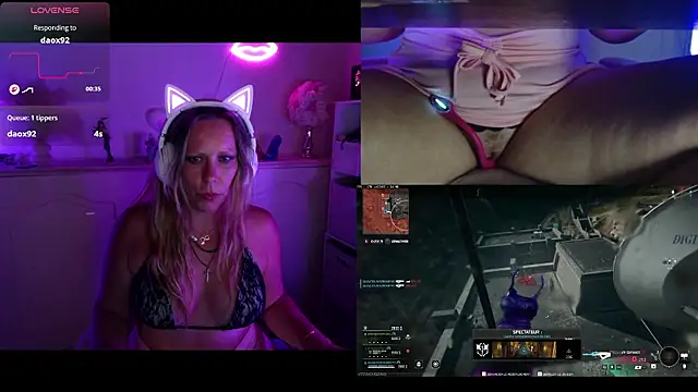 Angie-night webcam