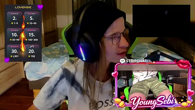 YoungSebi webcam