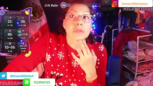 LaInsaciableIntensa webcam