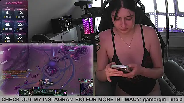 Gamergirl-Linela webcam