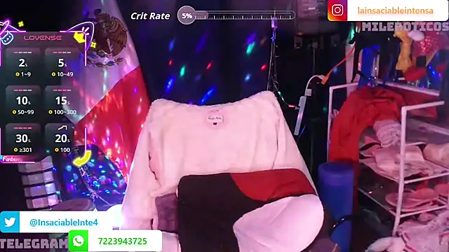LaInsaciableIntensa webcam