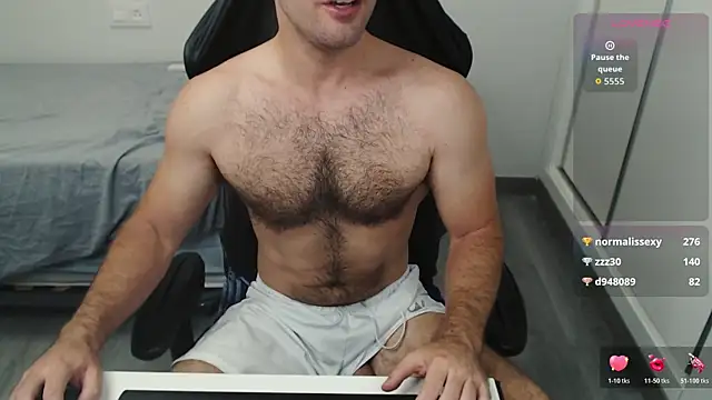 cutehairymacho webcam