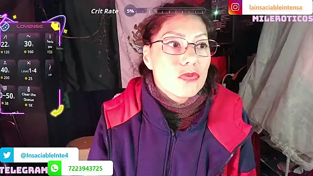 LaInsaciableIntensa webcam