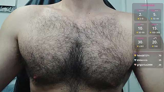 cutehairymacho Live Web Cam Show