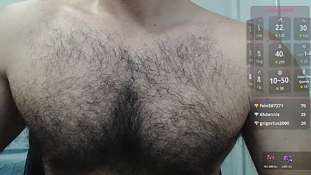 cutehairymacho webcam
