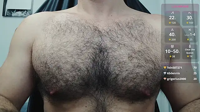 cutehairymacho live cam on StripChat