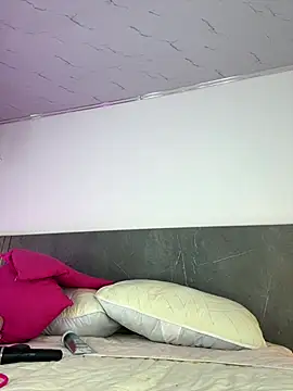 Lila-pinkky webcam