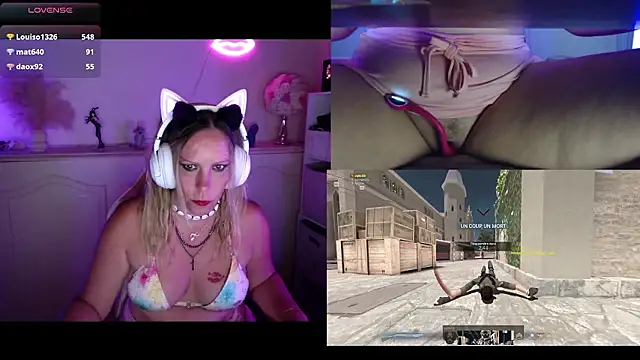 Angie-night webcam