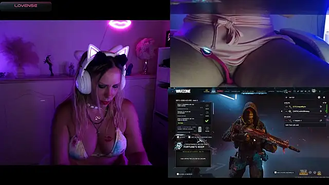 Angie-night webcam