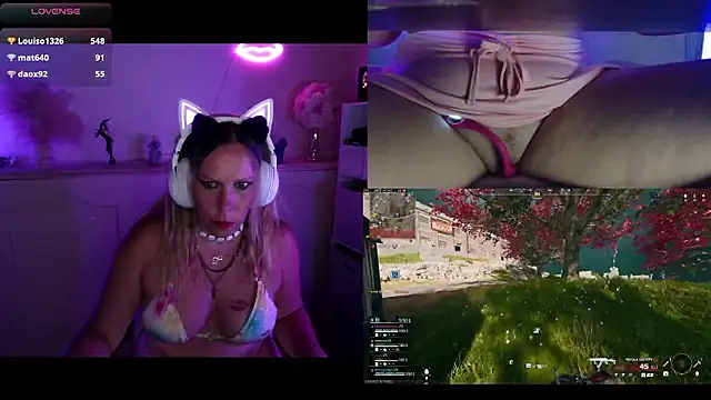 Angie-night webcam