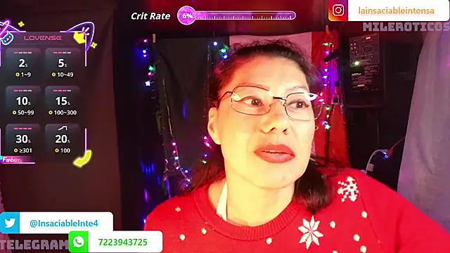 LaInsaciableIntensa webcam
