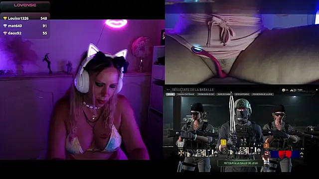 Angie-night webcam