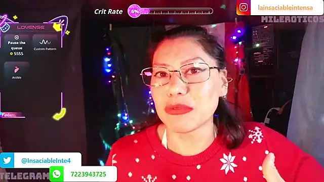 LaInsaciableIntensa webcam