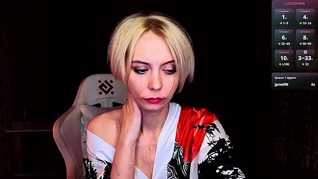 Blondice webcam