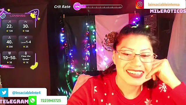 LaInsaciableIntensa webcam