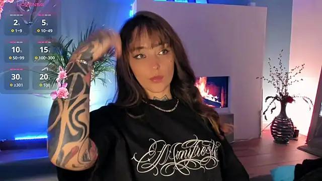 Megan_inked webcam