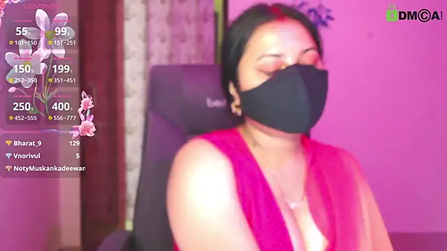 GoddessAnamika webcam