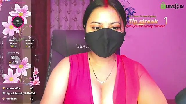 GoddessAnamika webcam