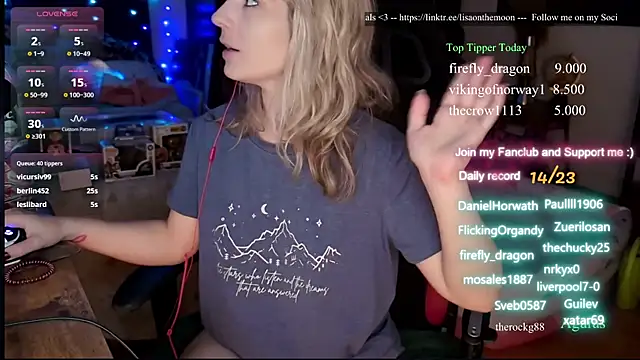 lisaonthemoon (F milf) - Last tipper gets 3 Videos