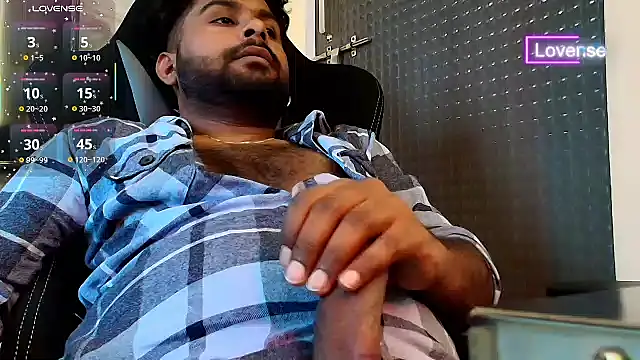 silvershade3 (M young) - Cumshot with Face Visible + Lovense Toy