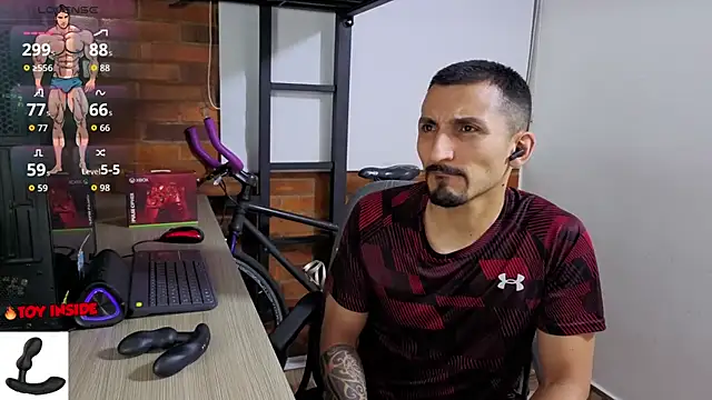 Marck_Muscle webcam