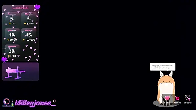 MilleyJones webcam
