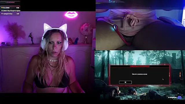 Angie-night webcam