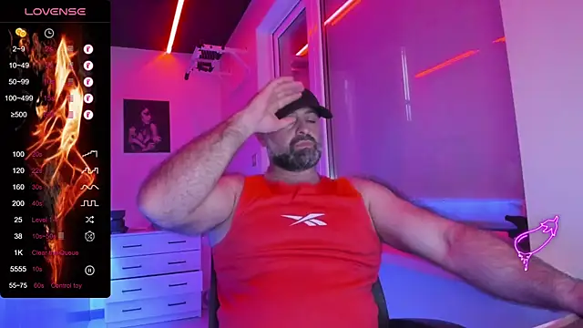 HAIR-MAN webcam